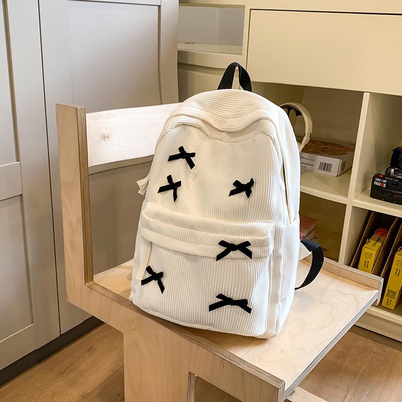 

Cute girl backpack new autumn and winter versatile casual student schoolbag large capacity backpack