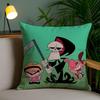 B-Billy & Mandy'Sadventure Cushion Cover Soft Short Plush Double-Sided Printing Home Decor Machine Washable Pillow Case Gift
