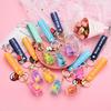 Creative Quicksand Little Yellow Duck Dinosaur Perfume Bottle Backpack Pendant Acrylic Accessory