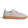 adidas Handball Spezial Grey Clear Pink (Womens) Women Sneakers Grey-Two Gold-Metalic JR3083