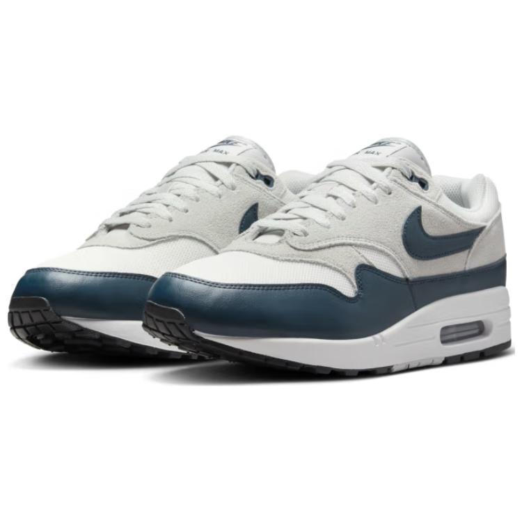 Nike Air Max 1 Essential Summit White Armory Navy Sneakers Casual Shoes FZ5808-103