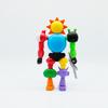 17cm Sprunki Figurine  Sprunki Simon Pinki Vineria  Oren Durples Model Joint Handle Movable Assembly Game Robot Model Ornament
