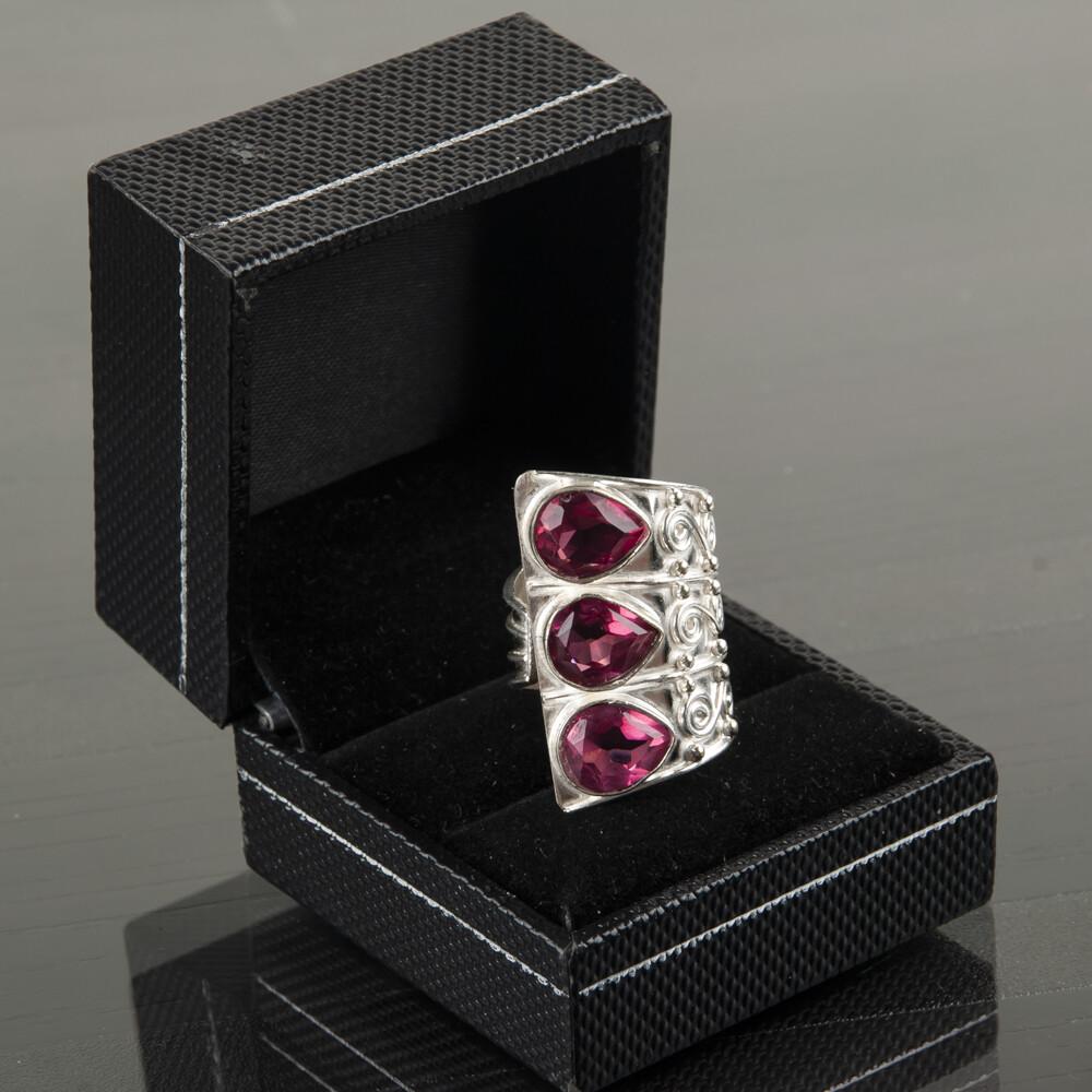 Pink Tourmaline Gemstone 925 Sterling Silver Jewelry Handmade Ring Gift For Her RR-20-8