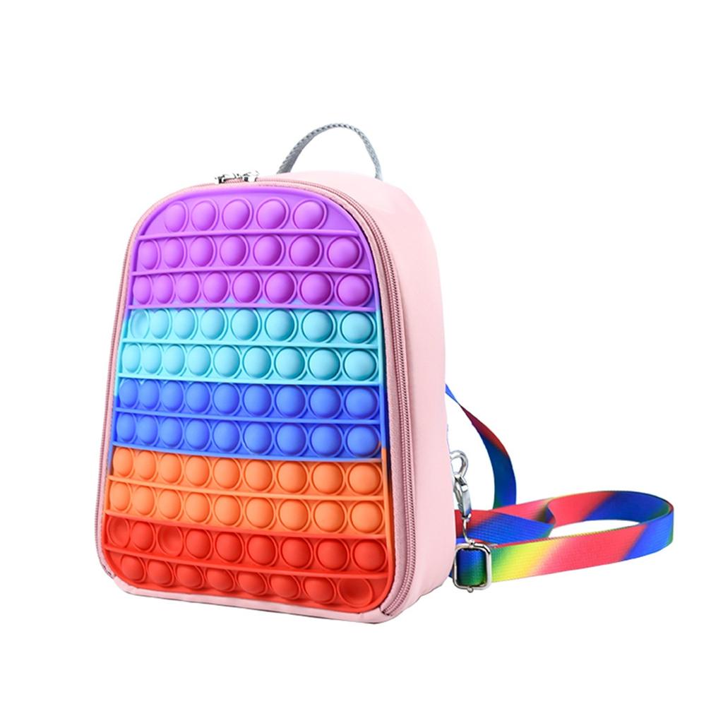 Push  Toy Backpack ,Bubble  Toy  Backpack Stress Relief Toys For Adult Kids