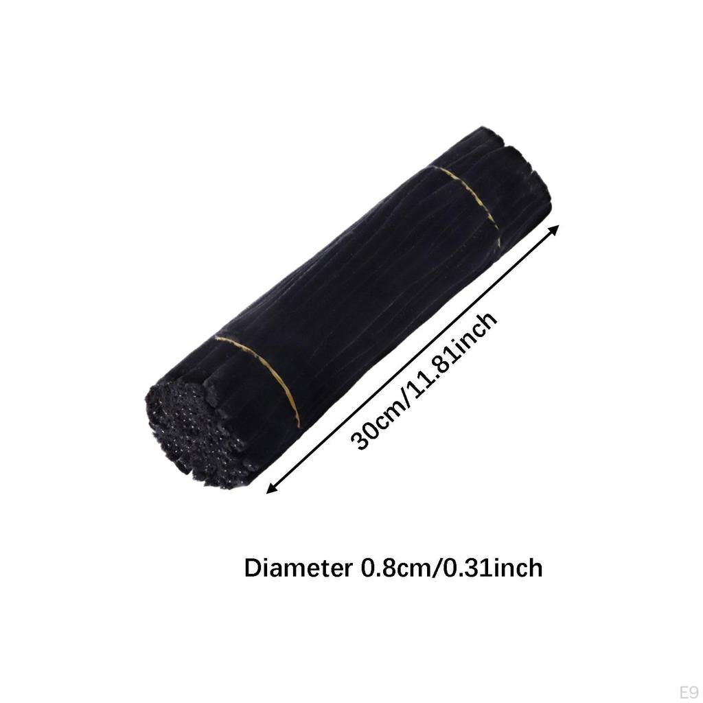 Pipe Cleaners Craft 8mm Chenille Tube for Children Accessories DIY Bouquet Handmade Material