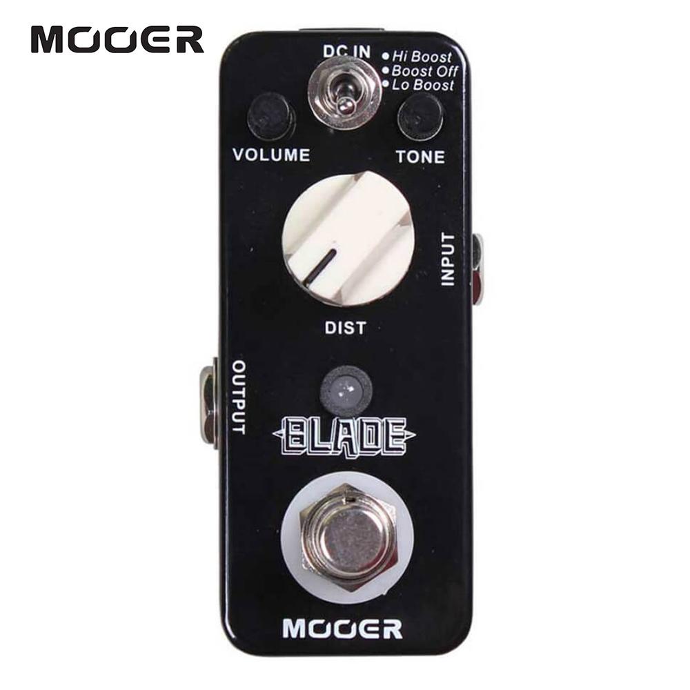 MOOER MMD1 Blade Guitar Effect Pedal Heavy Metal Distortion Effect True Bypass Redal 3 Working Modes Electric Guitar Parts