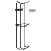 Vidaxl Obstacle Stands, For Mounting On a Barrel, 2 Pcs, Black