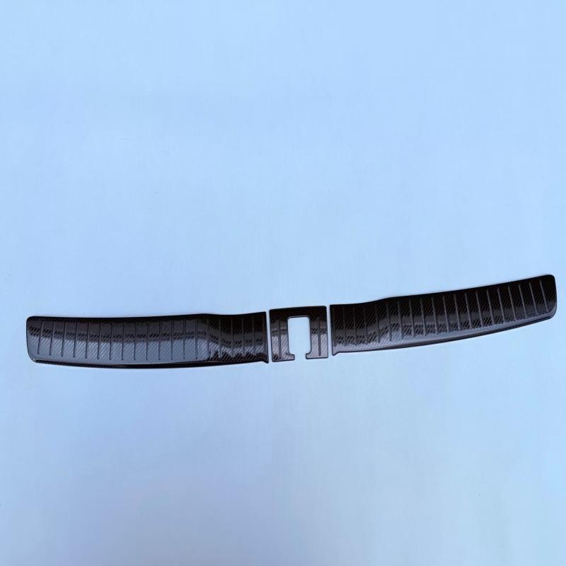 For Jeep Grand Cherokee 2024 2025 Stainless Steel Rear Bumper rear Door Inner Tail Prevent Scuff Plate Sill Guard Cover Trim