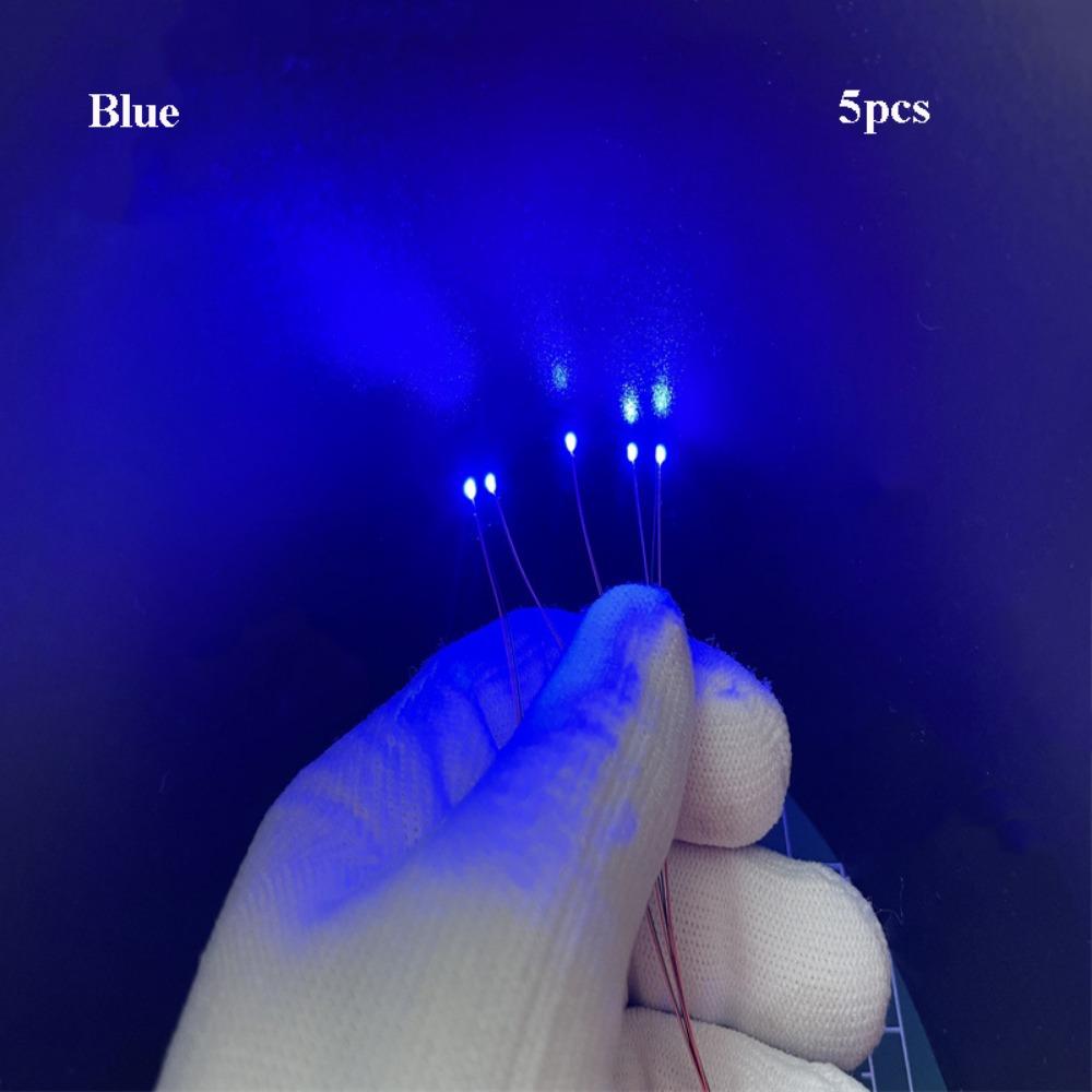 5pcs 0603 Figurines Building Blocks Wires DIY Materials Led SMD Wires  For Model Train