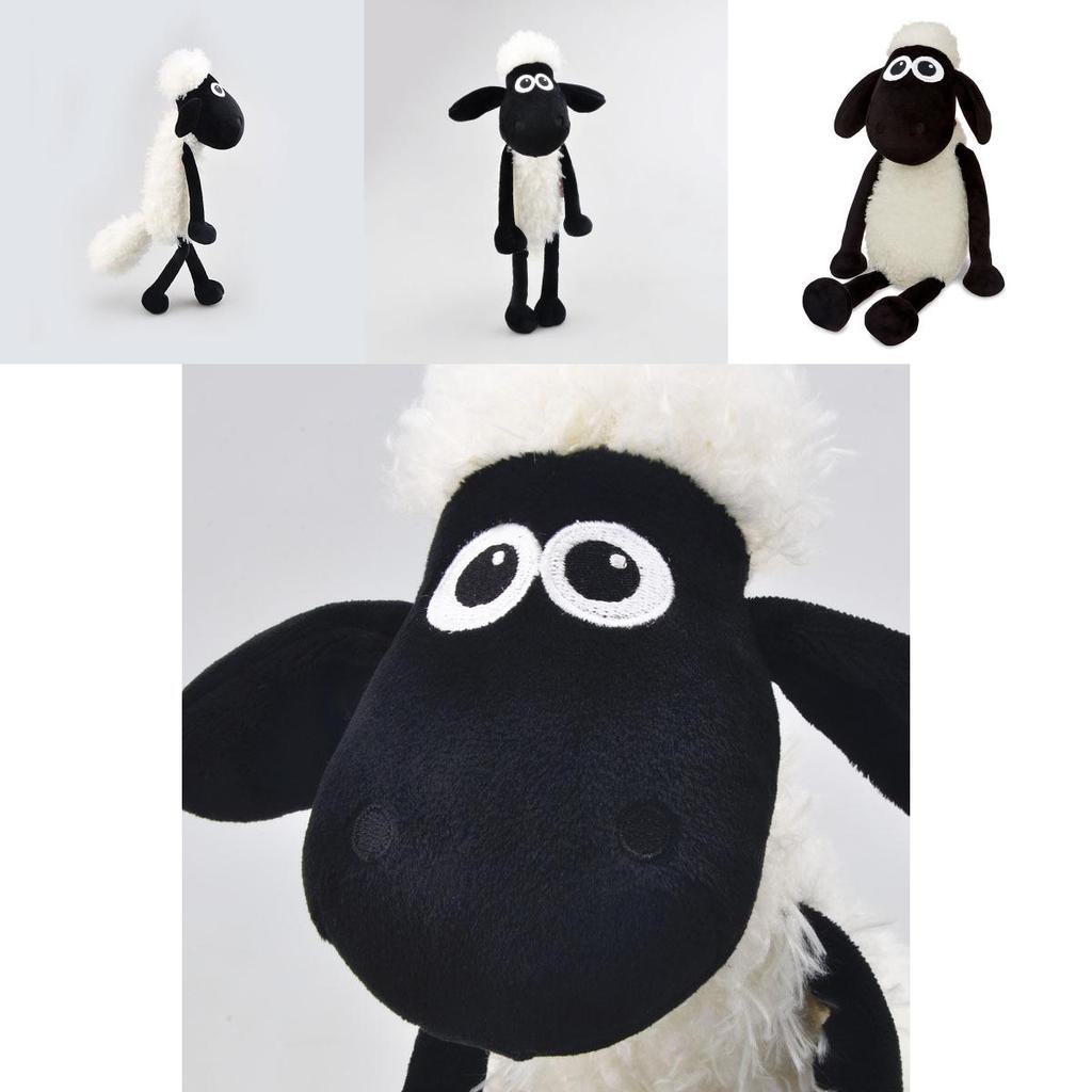 Adorable Cartoon Shaun The Sheep Plush Cuddly Soft Stuffed Toy Ideal For Kids