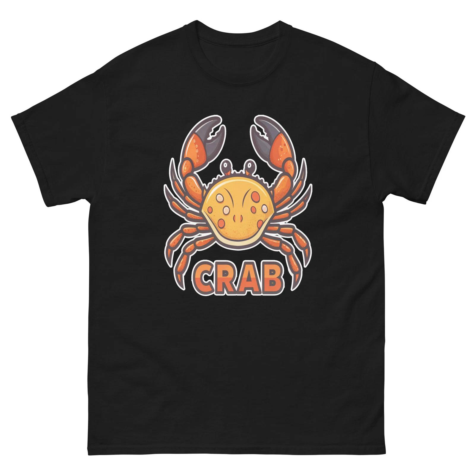 Crab Ocean Beach Water Marine T-Shirt 4XL