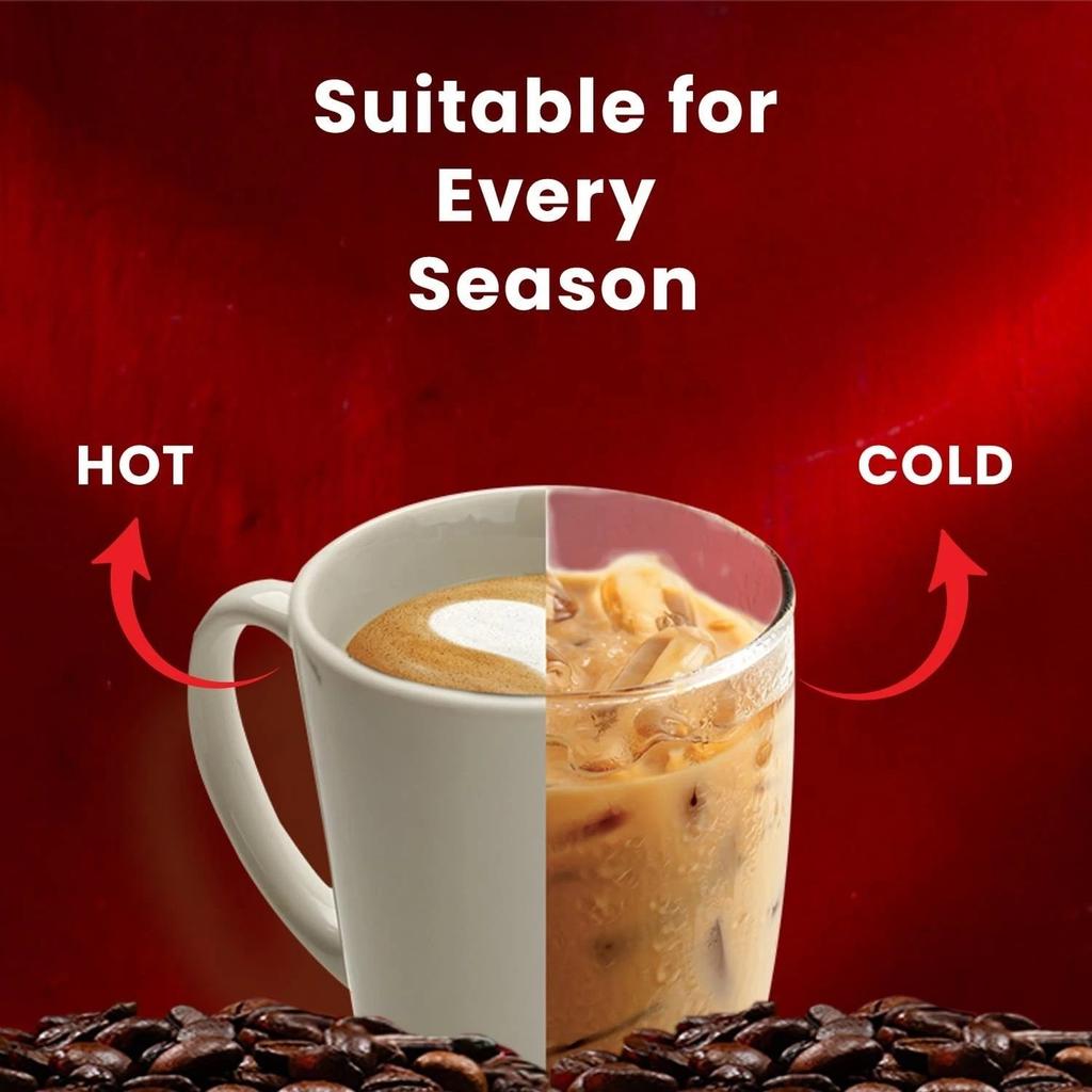 Bevzilla 96 Instant Hot & Cold Coffee Powder Sachets/Pouches 192G