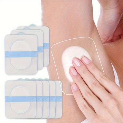 20pcs Invisible, Transparent Underarm Sweat Absorbing Patches | Men's and Women's, PU Material for Body Care