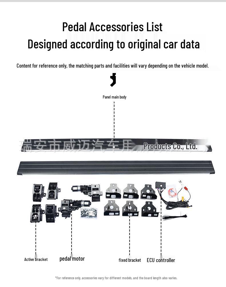 Electric Pedal for Wrangler, Gladiator, Overlord, Conqueror, Expedition, Silverado