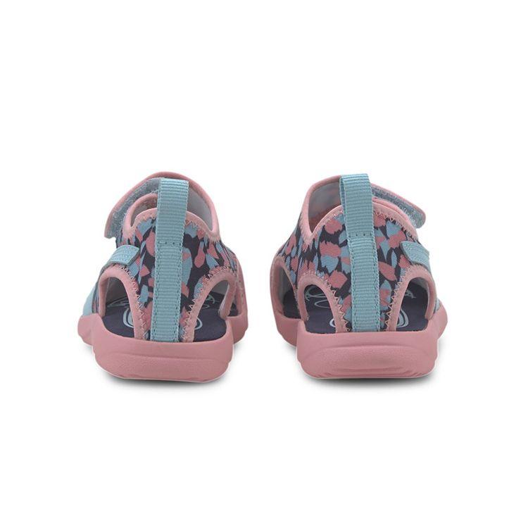 Puma Aquacat All Over Print Velcro Sports Low Top Walking Shoes Baby Shoes Pink 372158-02