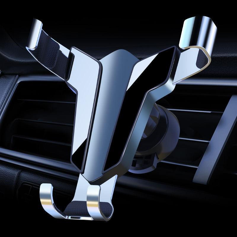 Universeller Auto-Handyhalter aus Aluminiumlegierung mit automatischer Verriegelung für Lüftungsschlitz