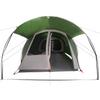 4 Person Tunnel Tent with Roof Green and White 740 x 370 x 220 cm