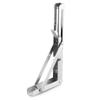Foldable Stainless Steel Wall Mount Shelf Bracket (Pair)