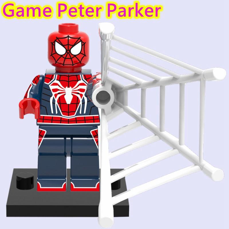 Minifigures Avengers Doctor Octopus Sandman Spider Man Building Blocks Toy