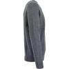 Polo Ralph Lauren FW23 Pony Logo Embroidered Crew Neck Long Sleeve Knit Sweater Men Sweater Gray MNPOSWE16820518-020