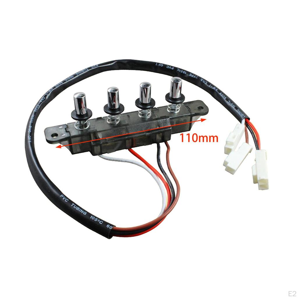 Tlačítkový spínač odsavače par Push Piano Type Control Board