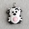 3D Printed Animals Fidget Clicker Keychain, Anxiety Stress Relief Sensory Toy, Cartoon Animal Charm for Backpack, Keys, Bags