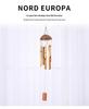 Creative Retro Coconut Shell Bamboo Wind Chime – Chinese Style Hanging Décor for Homes & Scenic Areas