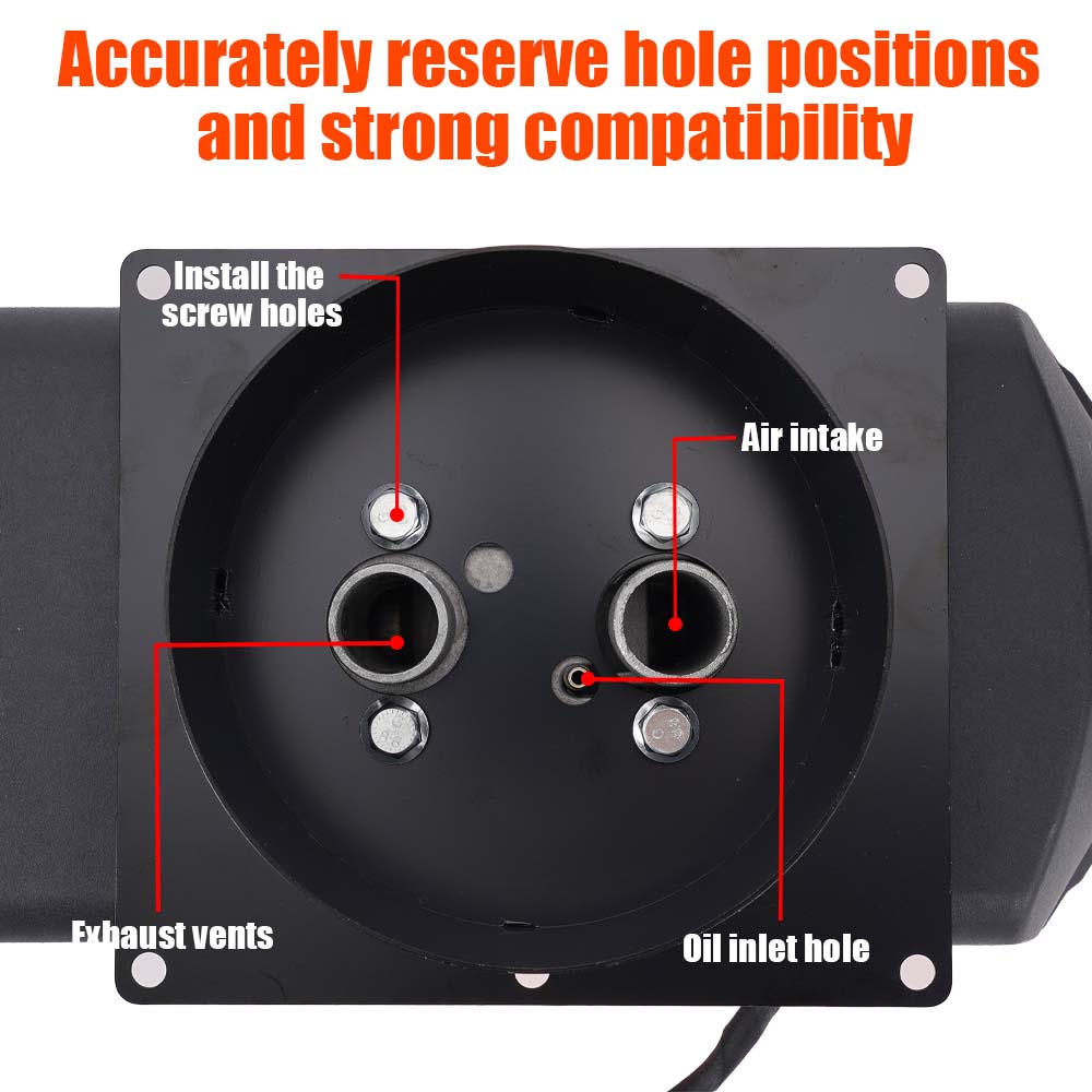 Stainless Steel Car Diesel Parking Heater Exhaust Pipe With Mounting Plate Bracket Auto Air Heater Base Bracket Accessories