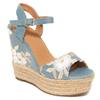 Alpargata De Cuña Para Mujer. Montevita Flowercu 104984