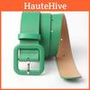 Chic Versatile Womens Pu Simple Buckle Belt In Stunning Candy Colors For All Occasions