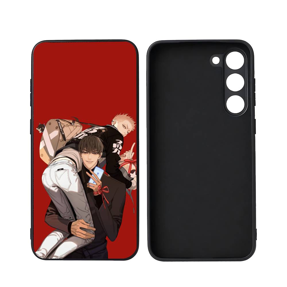 Anime 19 Days For Samsung Galaxy S25 S24 S23 Ultra S22 S21 Plus S20 Black Soft Silicone Protective Case