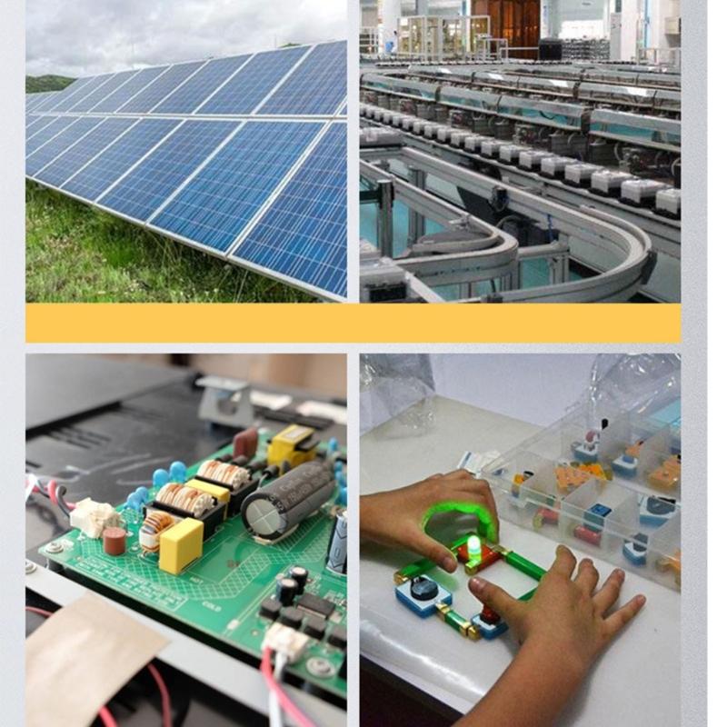 Multifunktionaler Batteriemonitor für 12 V/24 V/48 V Autobatterie LCD-Digitalanzeige Stromspannung Solarstromzähler