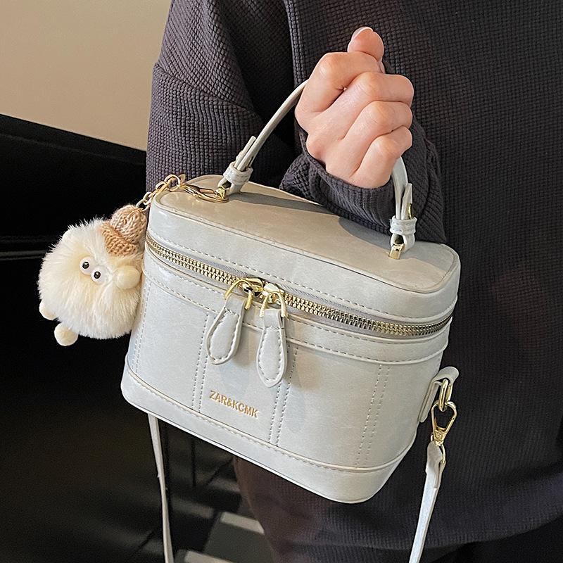 Diesjähriger beliebter Nischen-Modetrend Temperament tragbare Box-Tasche Koreanische Pendler vielseitig hoher Sinn Umhängetasche Damen