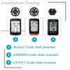 Cycling Aluminum Alloy Bicycle Computer Camera Holder with Reliable Handlebar Mounting System
