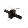 Screw Marking Gauge Brass Knob Wooden Build Wood Scribe Tool for Woodworkers,