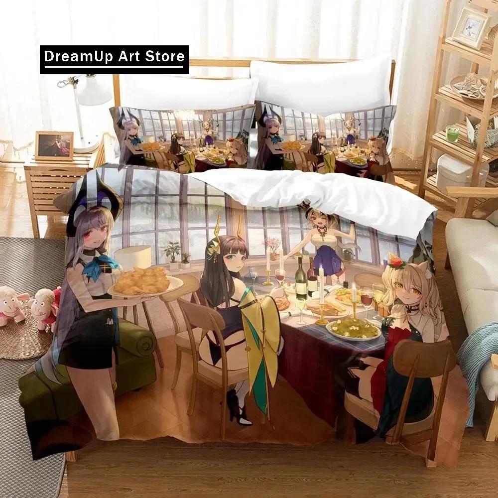 3D Echocalypse Bedding Set Single Twin Full Queen King Size Bed Set Aldult Kid Bedroom Duvetcover Sets Anime parure de lit Bed