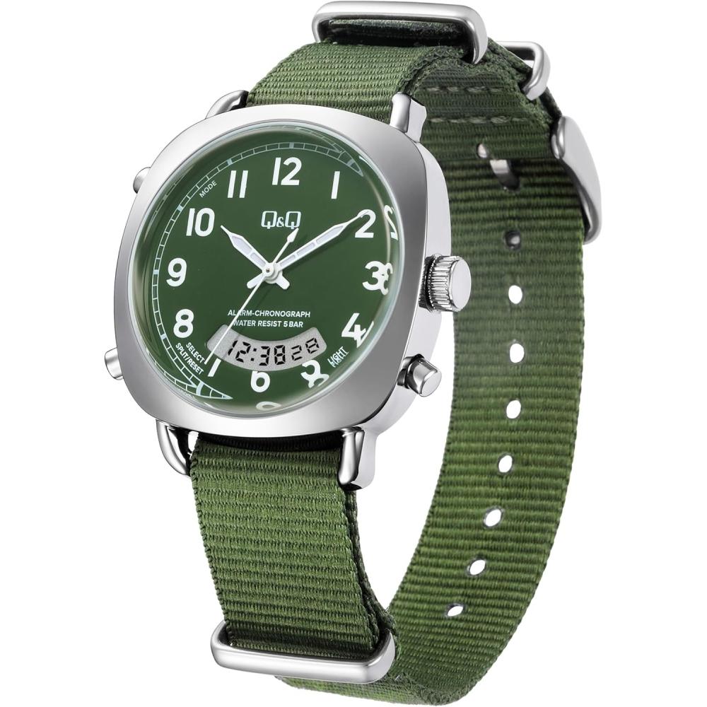 Citizen Men S Ana Digital Watch 5 atmoSphere Water reSiStant Green A38a 003pk