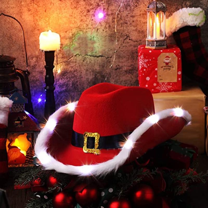 Bride Cowboy Hat, Sunglasses and Kerchief Set for Bride Christmas Photo Props Halloween Role Play New Year Party