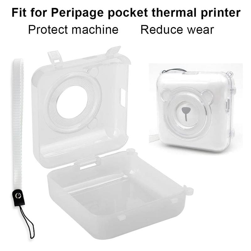 A6/C6 Portable Bluetooth Thermal Photo Inkless Printer Colorful Case Protective Cover Protective Bag Protective Hard Shell