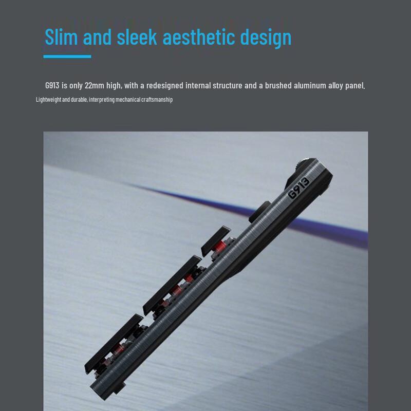 

Logitech G913 Wireless Mechanical Gaming Keyboard