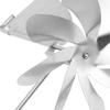360 Degree Rotation Swivel Weathervane Stainless Steel Windmill Weather Vane for Outdoor Yard