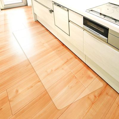 Latuna Cuisine 120 x 45 Épais 120 x 45 Tapis, cm, Transparent, Essuyable, Élégant, 1.5mm (Taille cm)