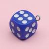 14mm Colorful Acrylic Dice Shaker Pendant Charm for DIY Jewelry