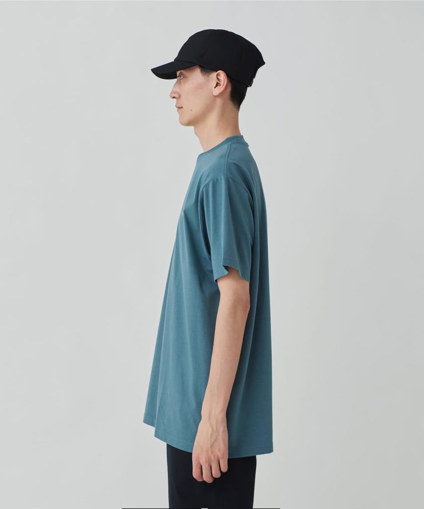 [Snow Peak] Logo T-Shirt, Size S, Blue, TS-25SU101 (Suitable for festivals, camping, and outdoor activities)