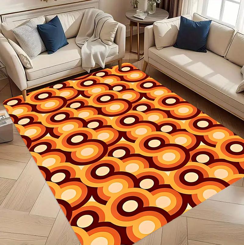 

Классический Ретро Ковер Коврик Ковер Домашний Декор Прихожая Пол Декор Винтажный Геометрический Стиль Нескользящие Ковры Ковры для Спальни 30x50cm