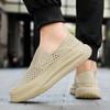 Old Cloth Shoes Men's Breathable Mesh Perforated Lazy Lightweight Soft Soled Sports Leisure