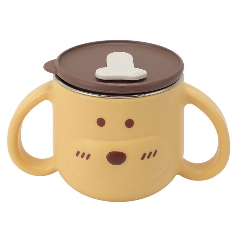 Barnisolering 316L Rostfritt Stål Kopp gul