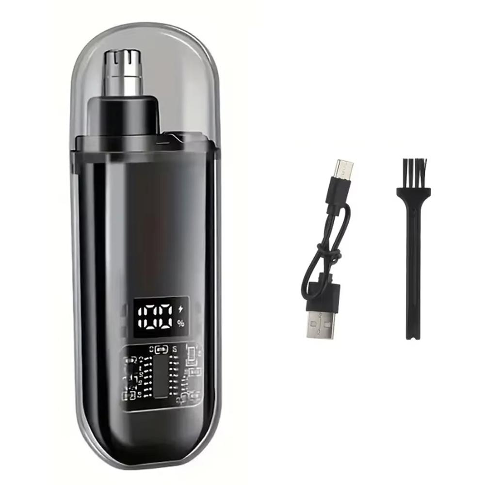 Electric Nose Ear Hair Trimmer Mini Nose Hair Shaver Portable Nose Hair Clipper Facial Hair Removal Tool