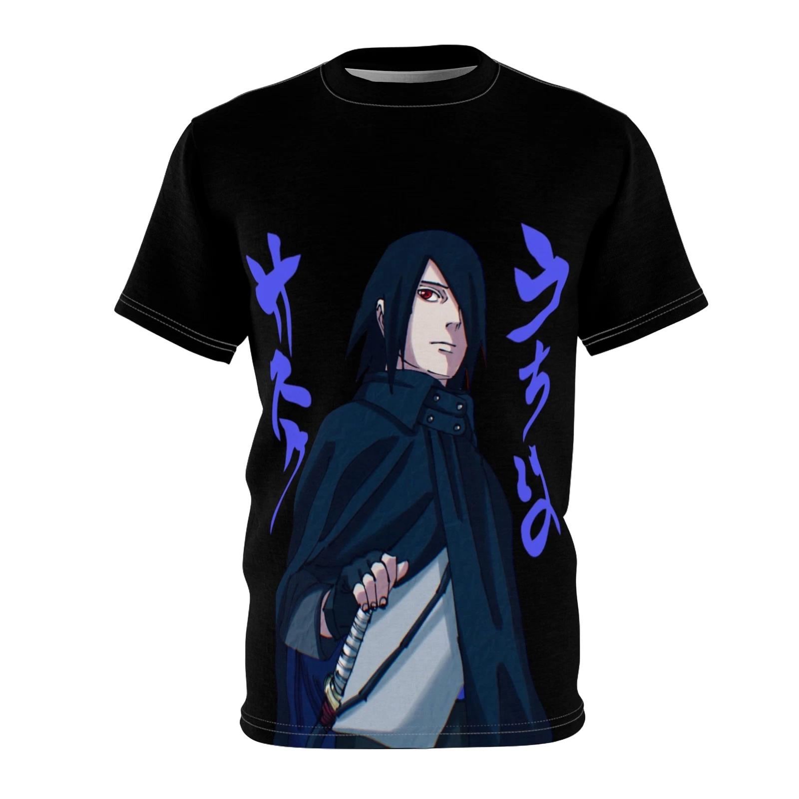 Naruto Sasuke T-Shirt, Naruto Sasuke Unisex Cut & Sew Tee S