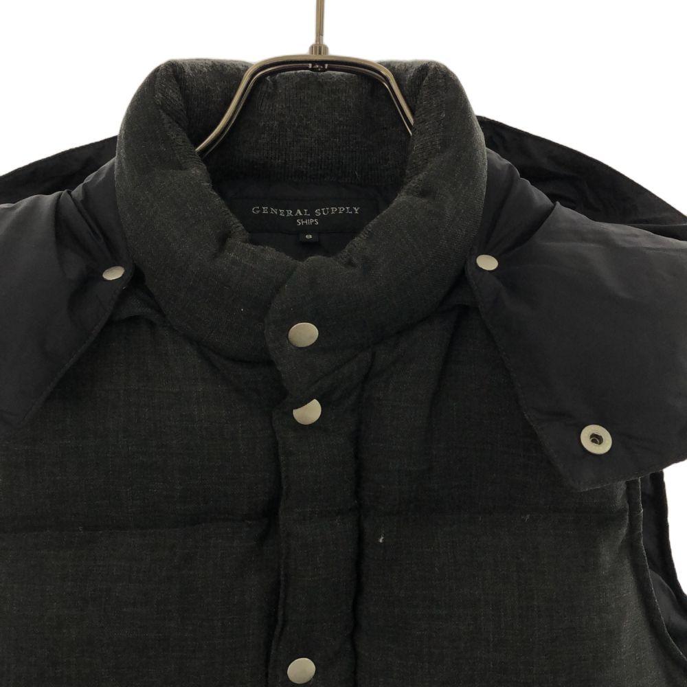 Ships General Supply Down Vest S Gray GENERALSUPPLY Men's Used